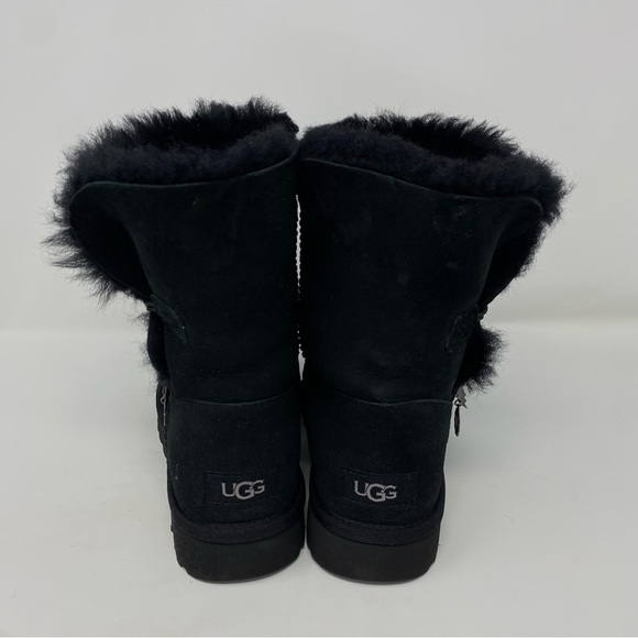 UGG Azaela Short Boots black size 5 - Picture 4 of 7